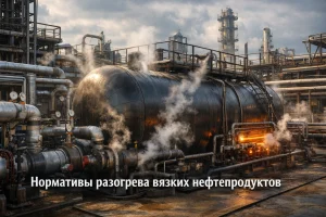 Нормативы разогрева вязких нефтепродуктов